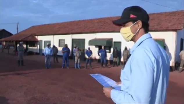 Covid-19 muda rotina em fazenda da Agro-Pecuária CFM em MS