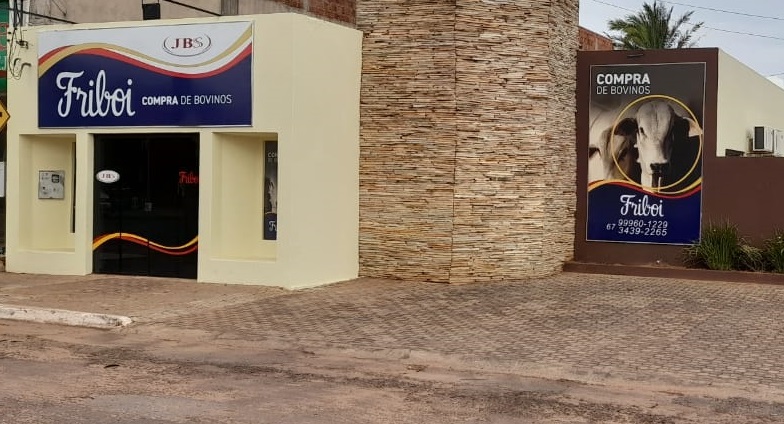 friboi escritório de compra de gado em bela vista-ms inauguração
