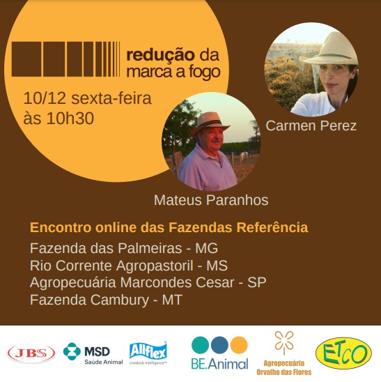 marca a fogo em bovinos redução do uso encontro 10/12/2021 convite gratuito