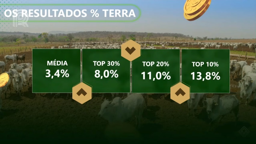 agricultura ou pecuária: resultado sobre o valor da terra com a recria e engorda