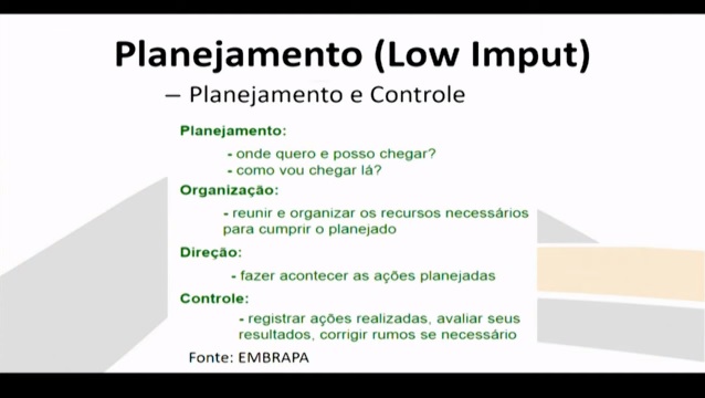 planejamento low input baixo custo fazenda de gado de corte 