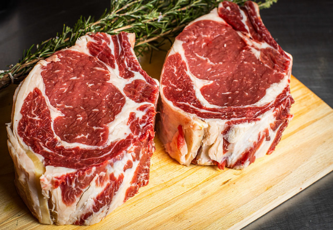 Detalhe de cortes de carne bovina. Foto: Divulgação