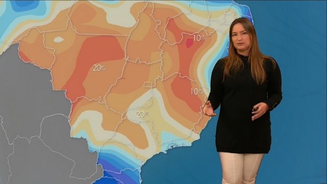 Umidade do solo atinge níveis baixos na Bahia e Minas Umidade do solo atinge níveis baixos na Bahia e Minas