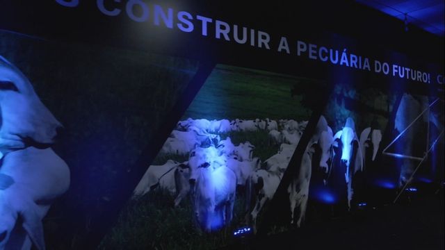 Banner no Feedlot Summit Brazil 2022. Foto: Reprodução