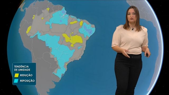 Confira como ficam as tendências de umidade em áreas de pasto pelo País