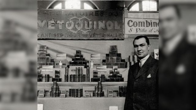 Joseph Frenchin, fundador da Vetoquinol. Foto: Divulgação Vetoquinol