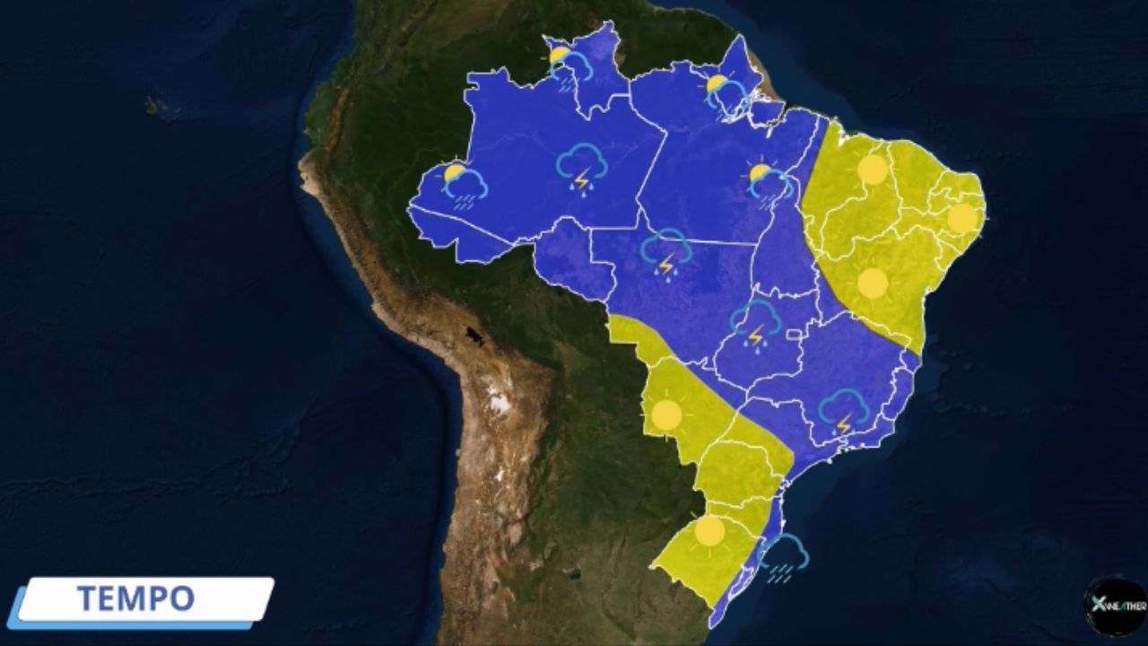 Tempestades se espalham de Norte a Sudeste no País. Saiba os detalhes